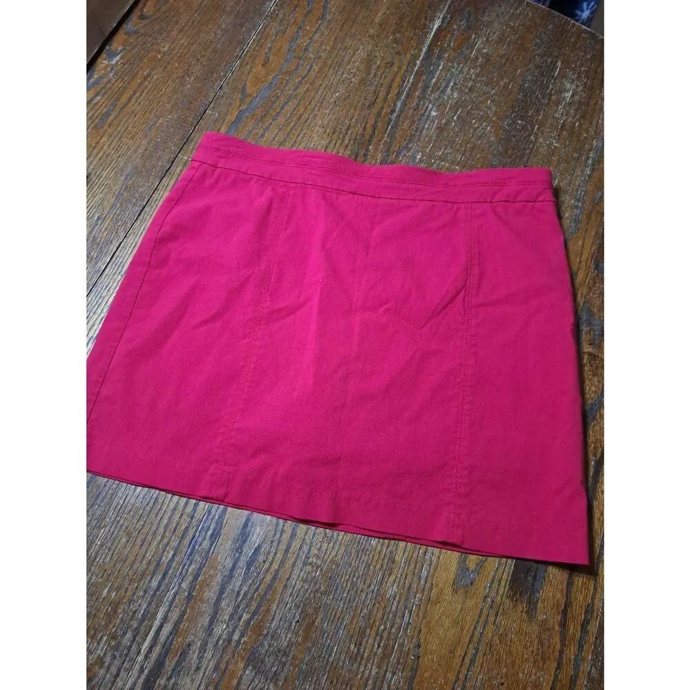 Size 18 Kim Rogers Red Skort Skirt with Shorts